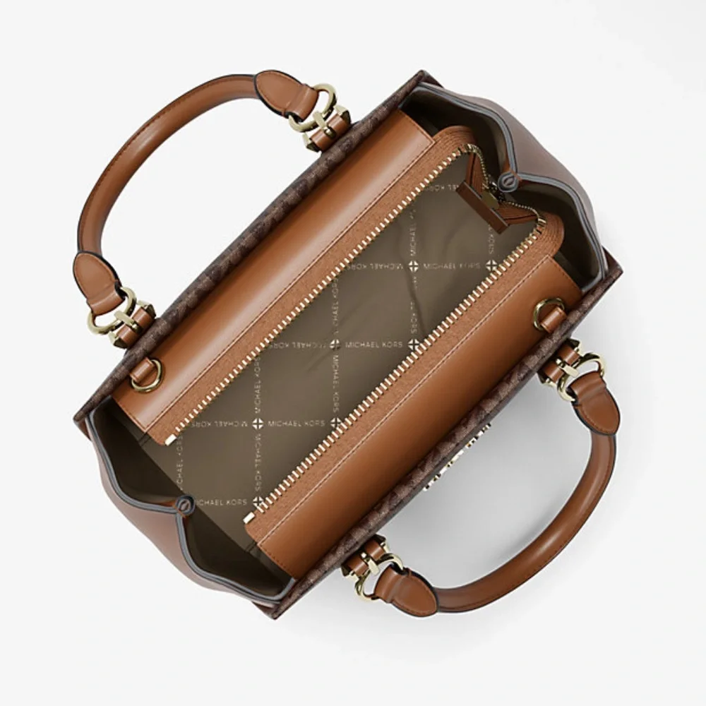 NWT Michael Kors Small Signature Logo Messenger - Picture 11 of 12